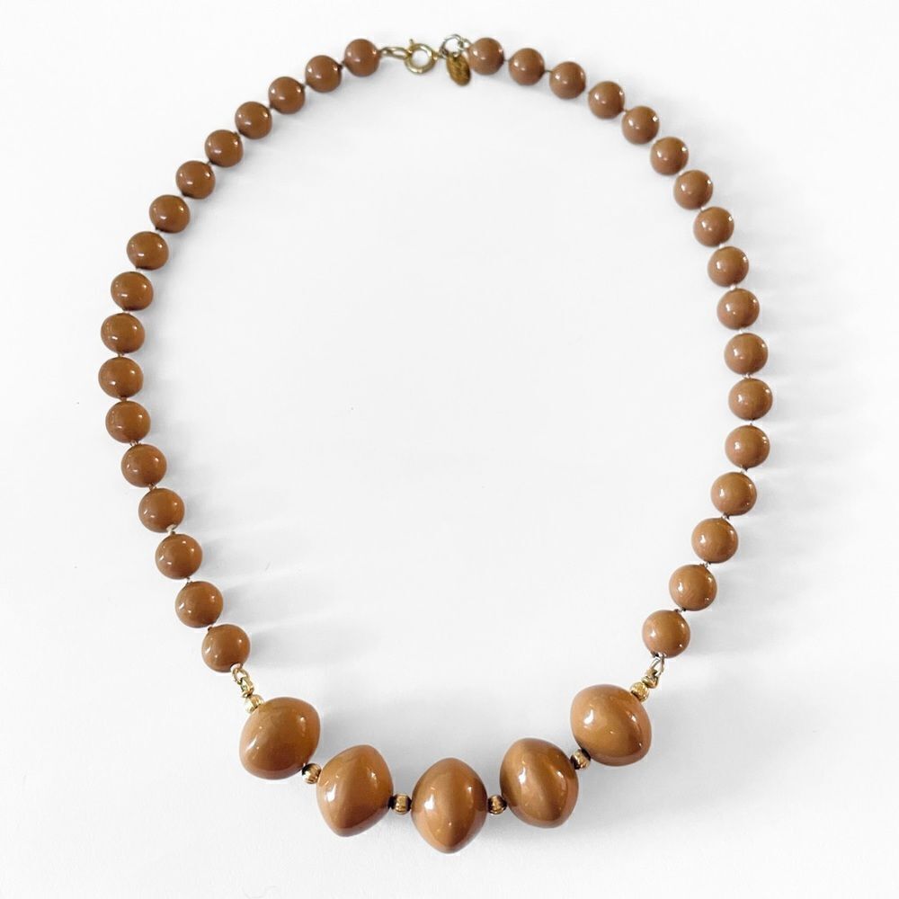 Vintage Park Lane Beaded Necklace